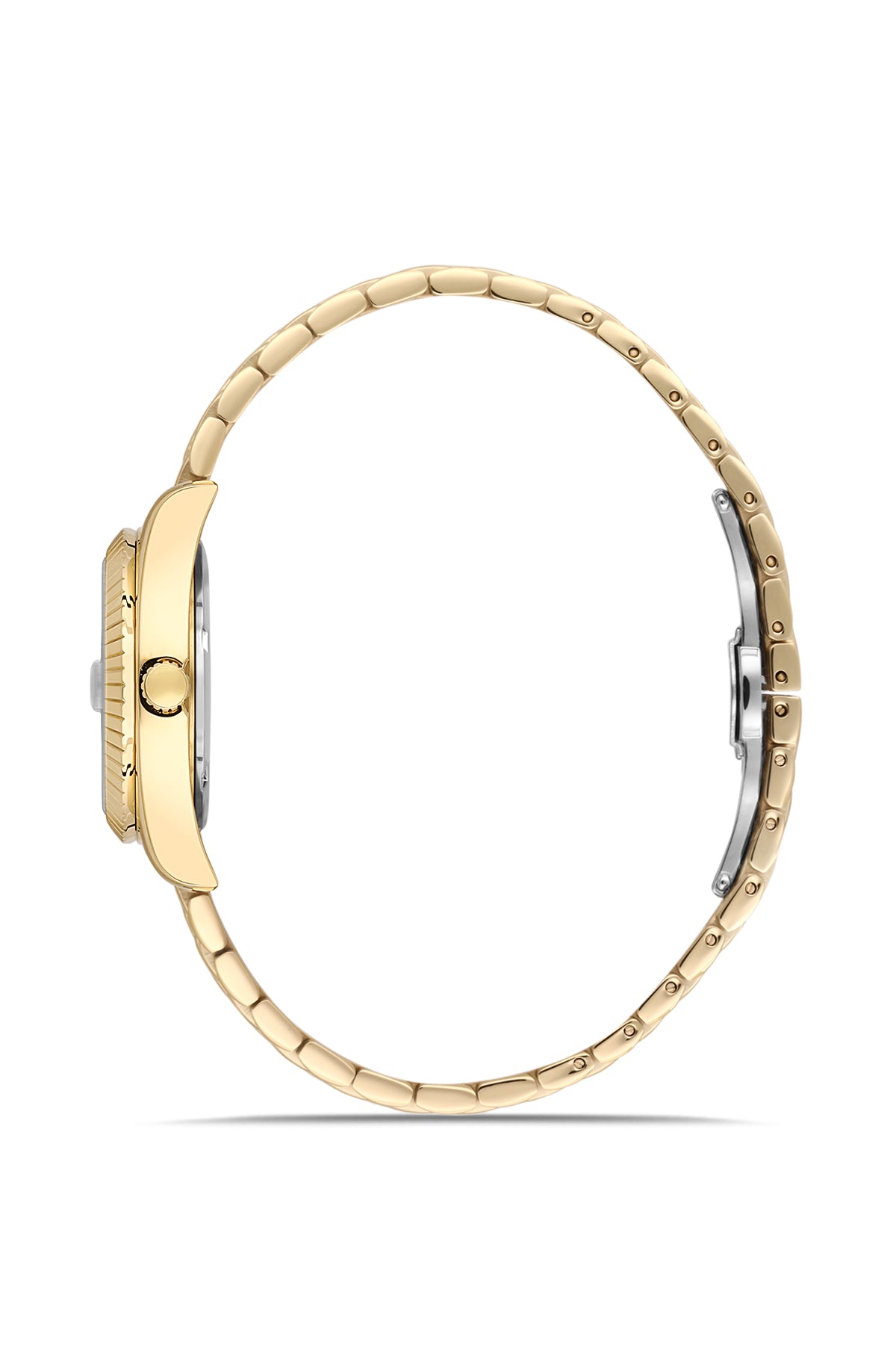 RMS Women's Gold Dial Gold Stainless Steel Watch - RMS.1.AG2126.25
