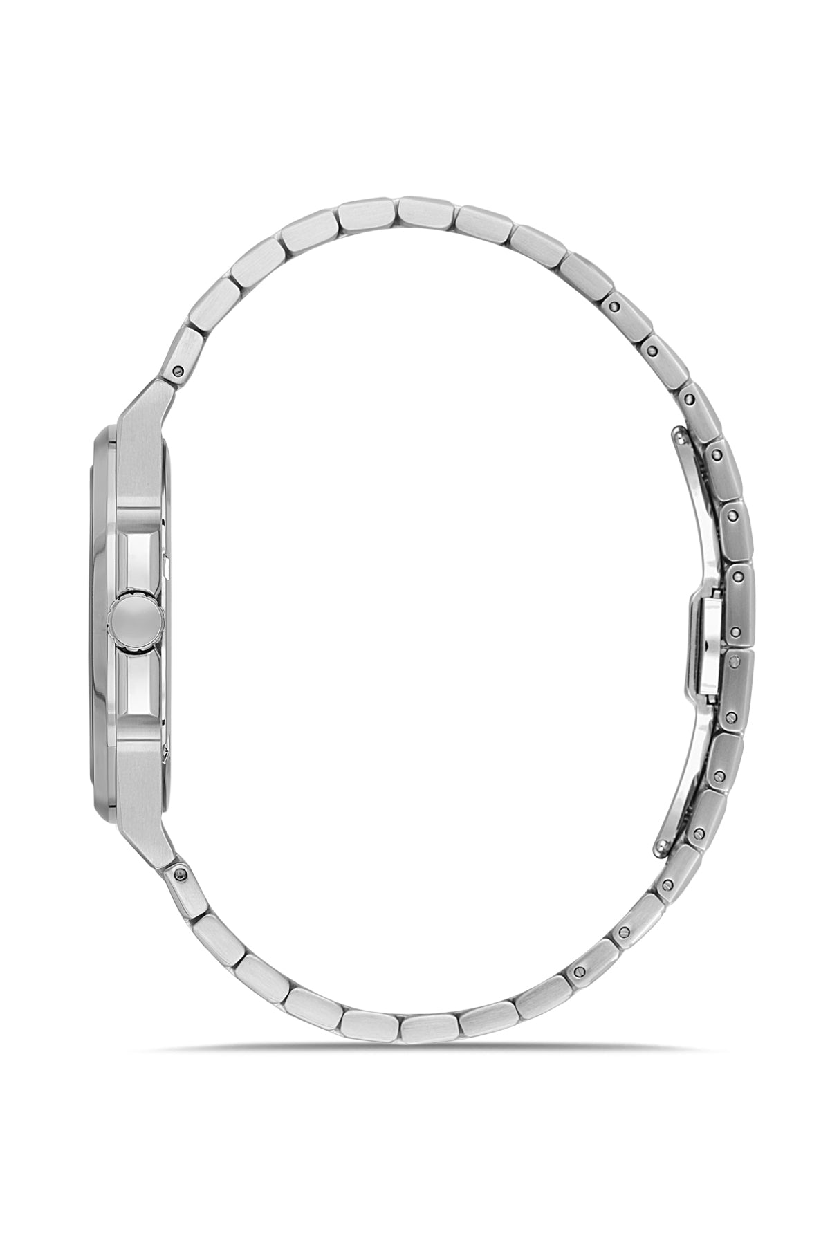 RMS Zeitmeister Tiffany Blue Dial Silver Plated Men's Watch - Stainless Steel Bracelet - RMS.1.AG2156.14