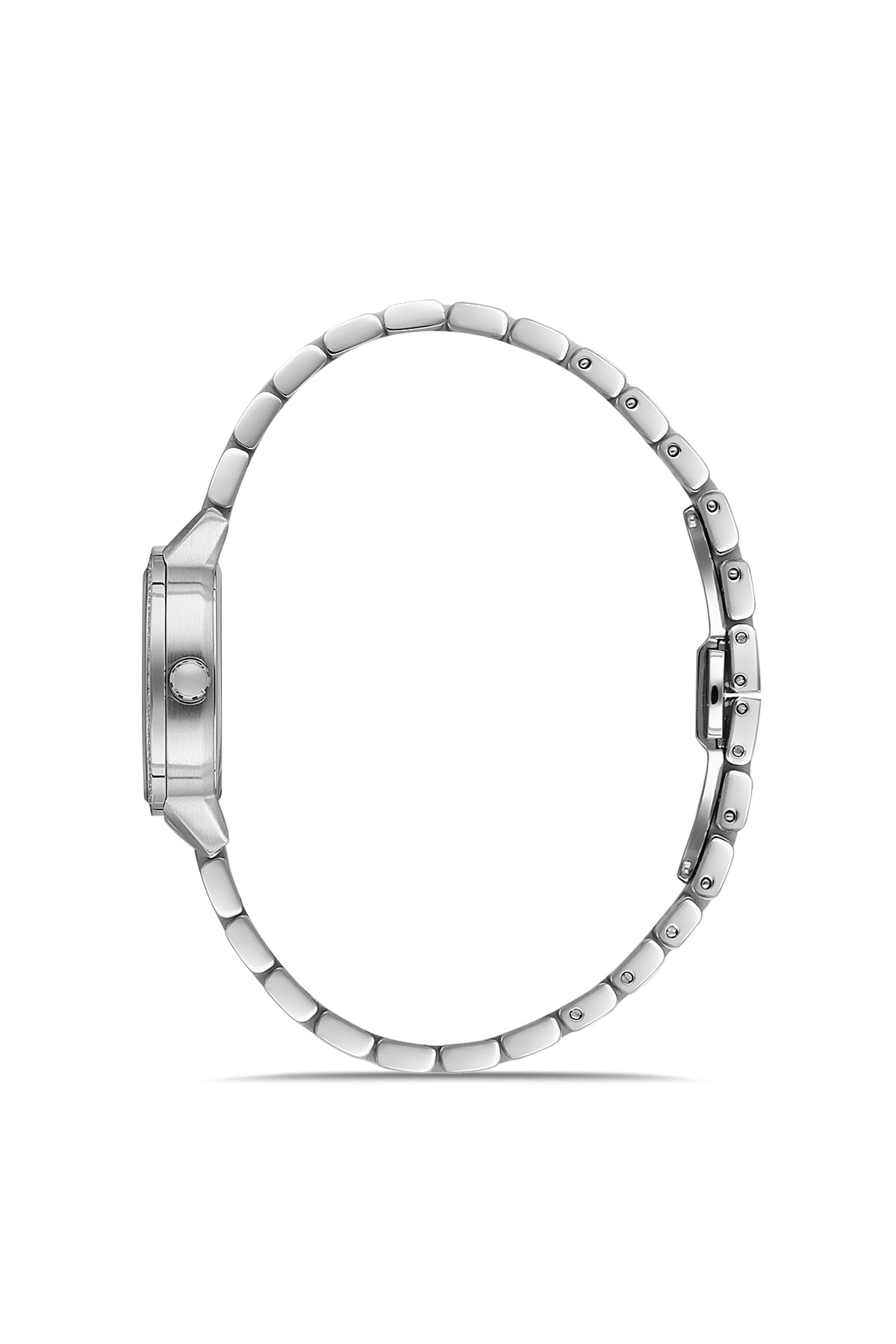 RMS Zeitmeister Green Dial Silver Plated Women's Watch - Stainless Steel Bracelet - RMS.1.AG2232.19