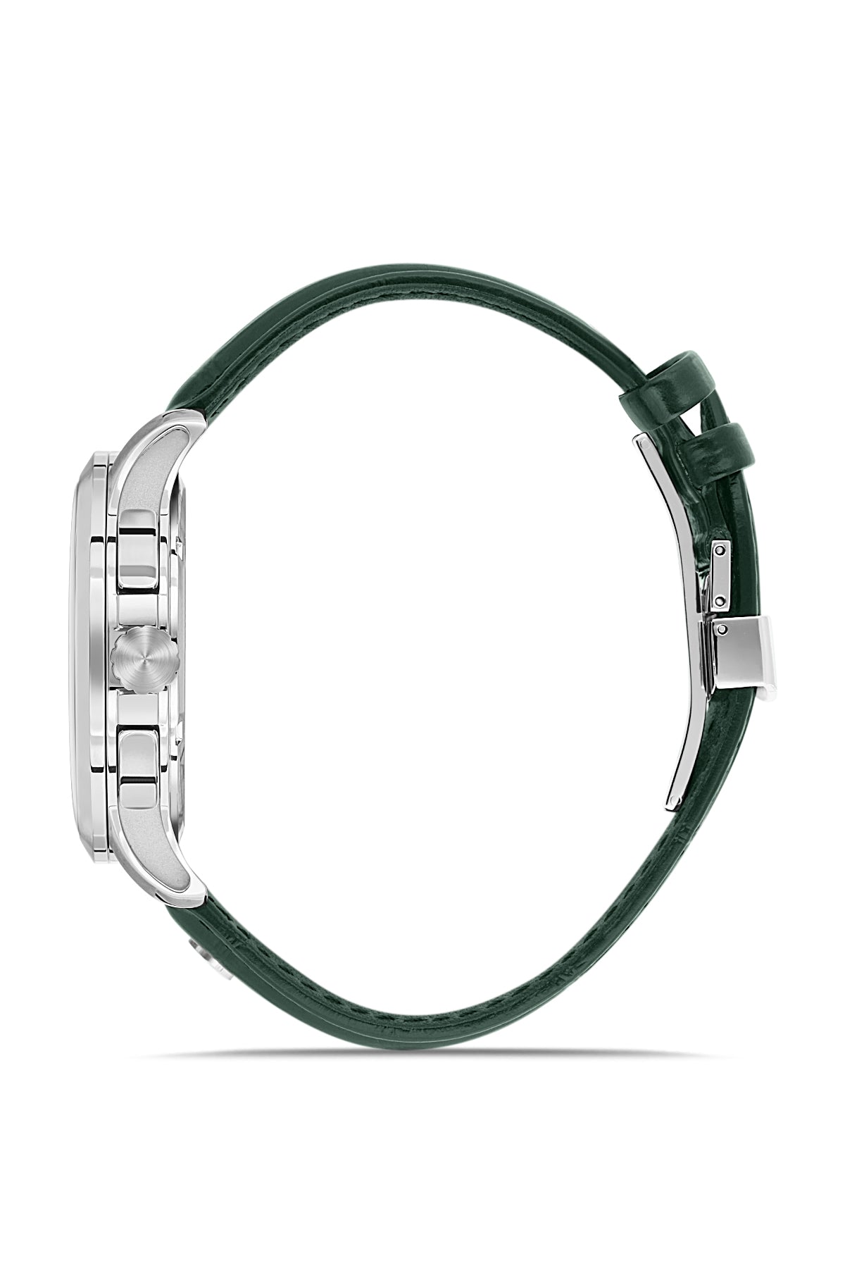 RMS Green Dial Silver Coated Men's Watch - RMS.1.AG1259.1810