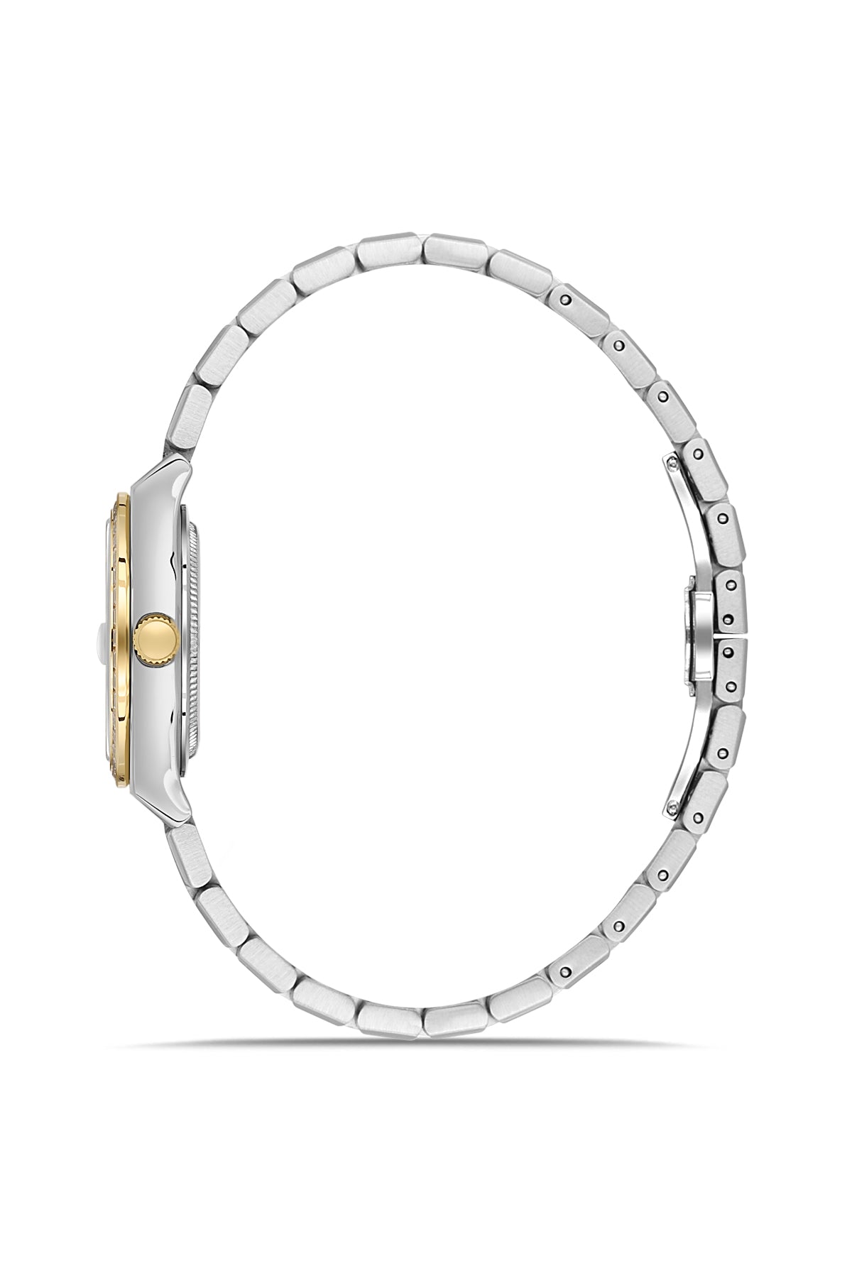 RMS Women's Silver Dial Yellow White Stainless Steel Watch - RMS.1.AG2175.40