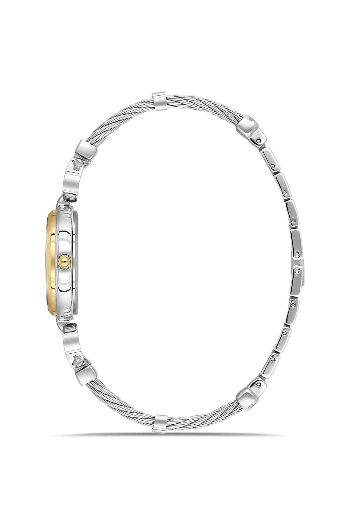 RMS Women's Silver Dial Yellow White Stainless Steel Watch - RMS.1.AG2234.40
