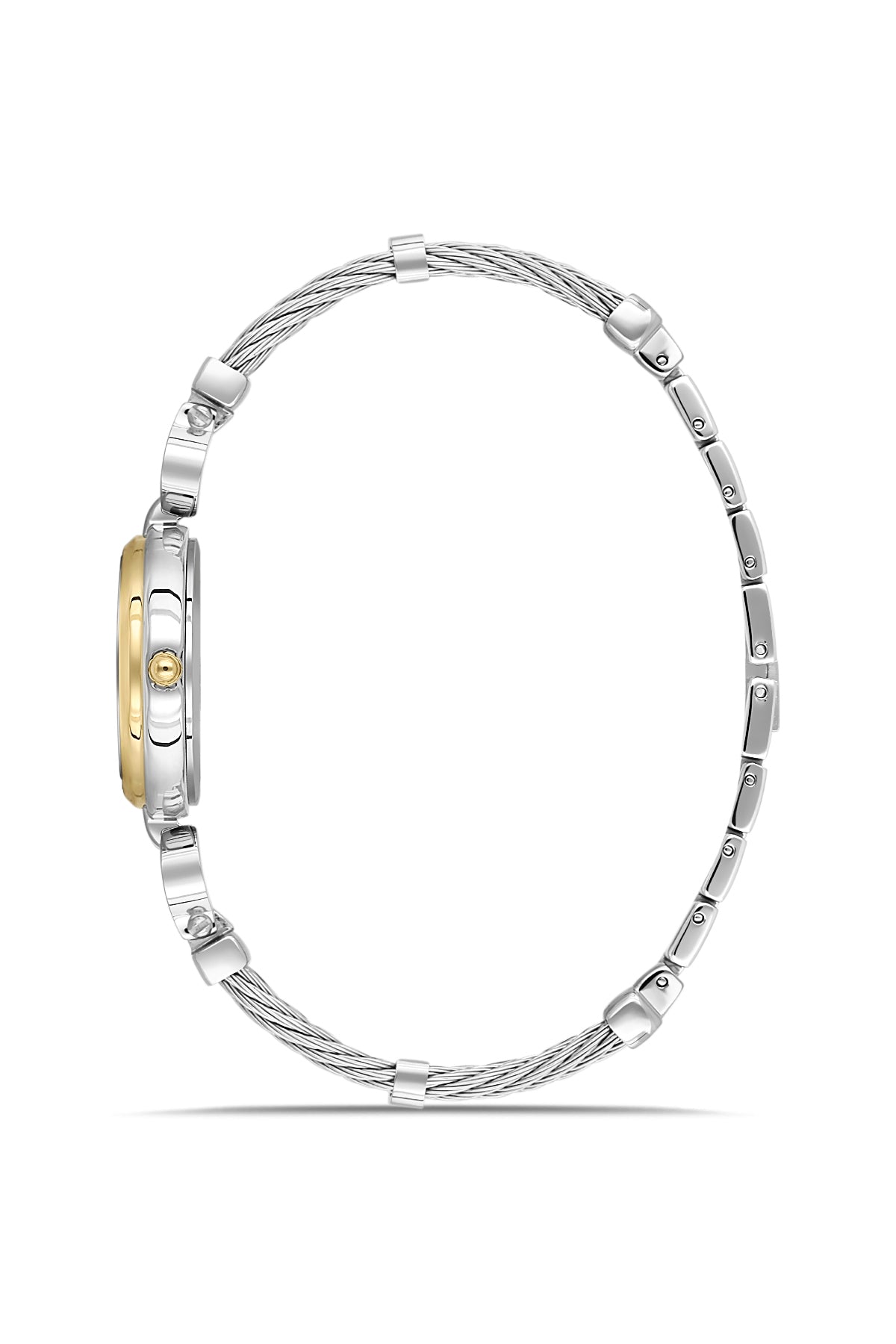 RMS Women's Green Dial Yellow White Stainless Steel Watch - RMS.1.AG2234.49