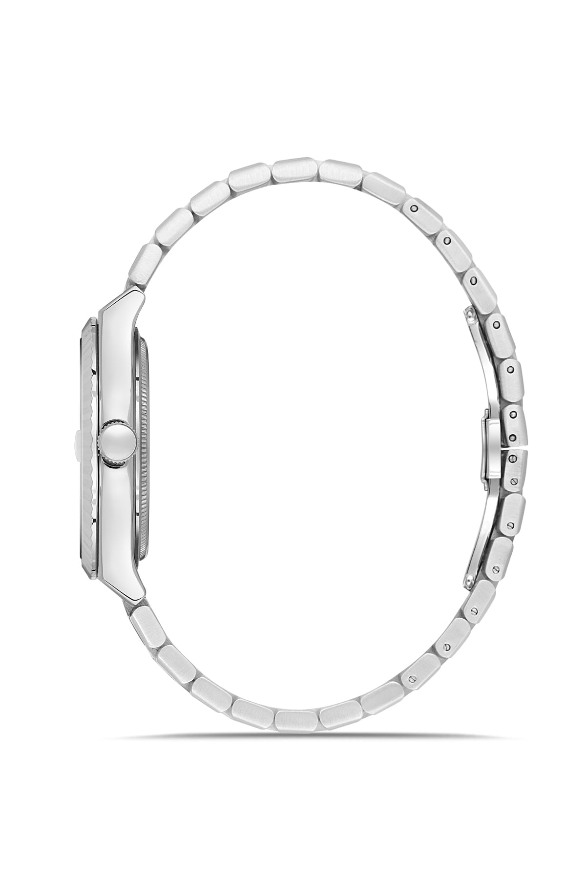 RMS Zeitmeister Green Dial Silver Plated Men's Watch - Stainless Steel Bracelet - RMS.1.AG2173.19
