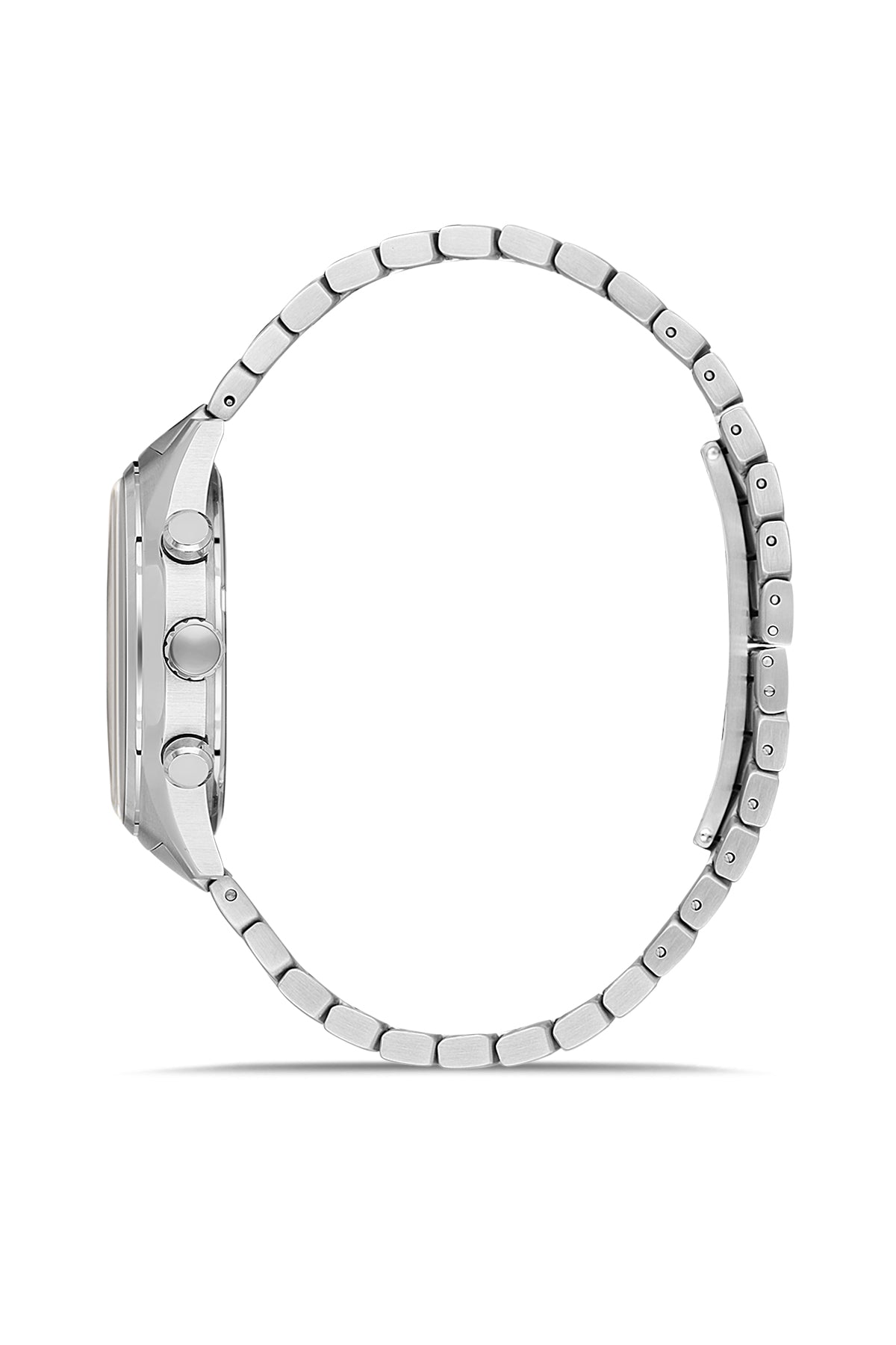 RMS Zeitmeister Blue Dial Silver Plated Men's Watch - Stainless Steel Bracelet - RMS.1.AG2201.118