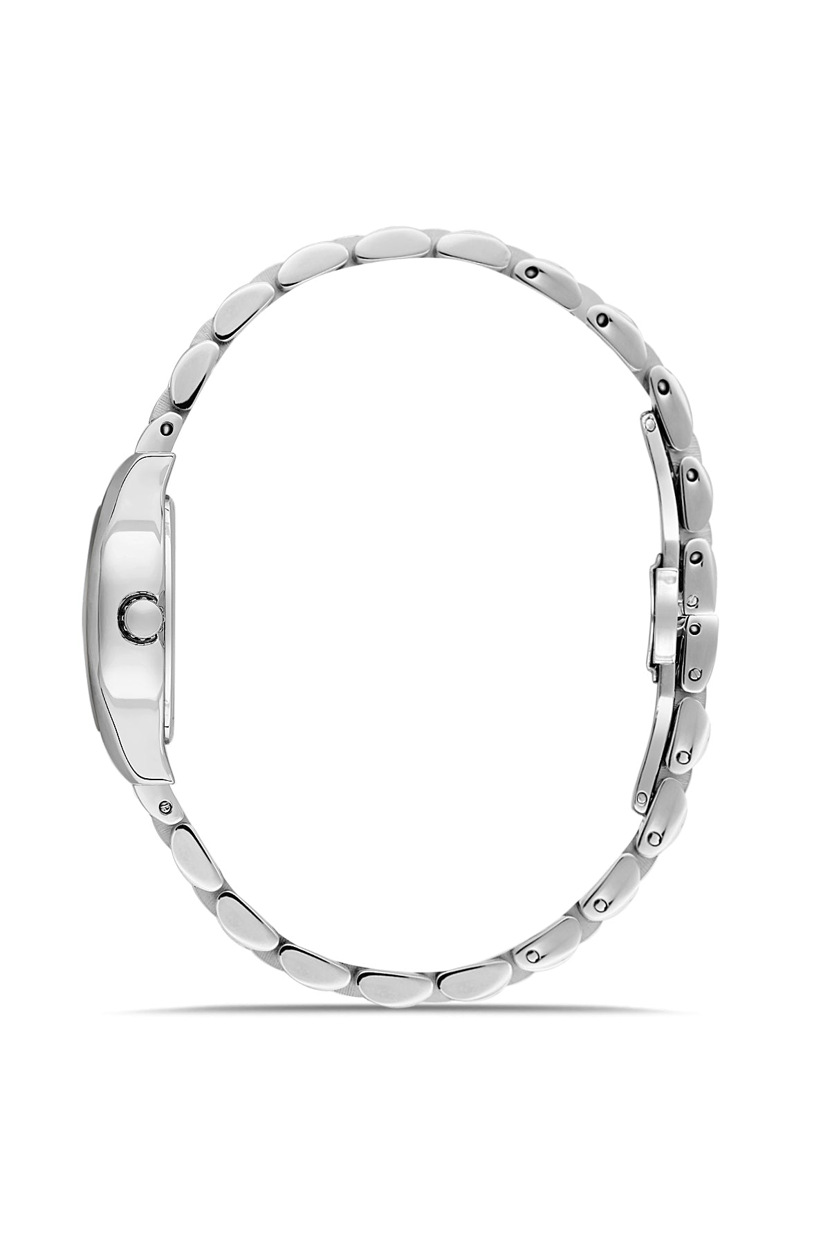 RMS Zeitmeister RMS.1.AG2177.12 women's watch with black dial, silver case and stainless steel bracelet – view 2