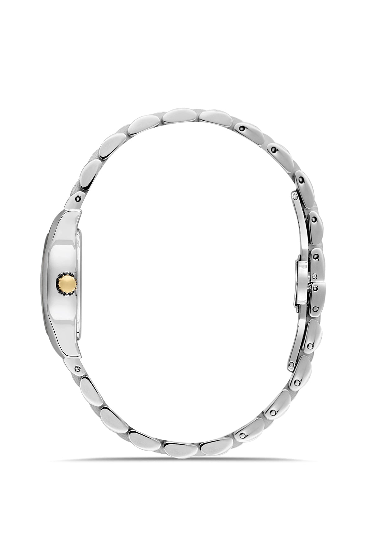 RMS Zeitmeister RMS.1.AG2177.40 women's watch with silver dial, two-tone case and stainless steel bracelet – view 2