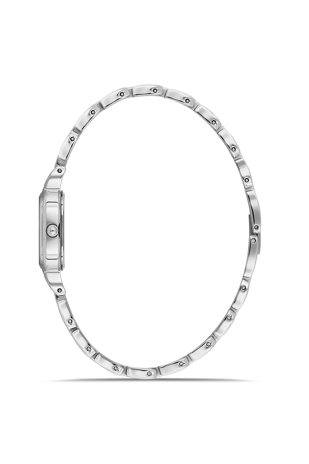 RMS Zeitmeister Blue Dial Silver Plated Women's Watch - Stainless Steel Bracelet - RMS.1.AG2187.13