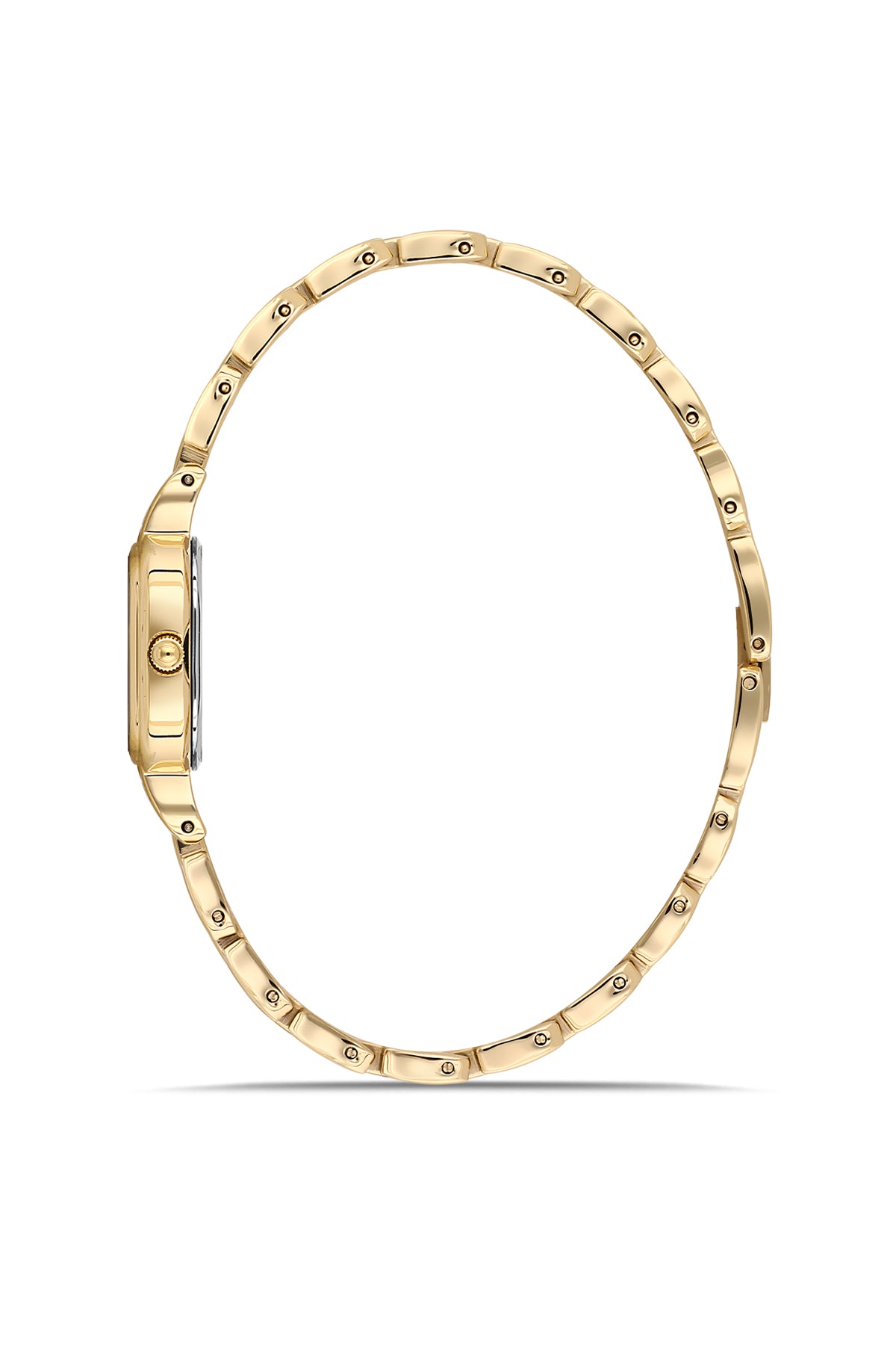 RMS Zeitmeister Green Dial Gold Plated Women's Watch - Stainless Steel Bracelet - RMS.1.AG2187.29