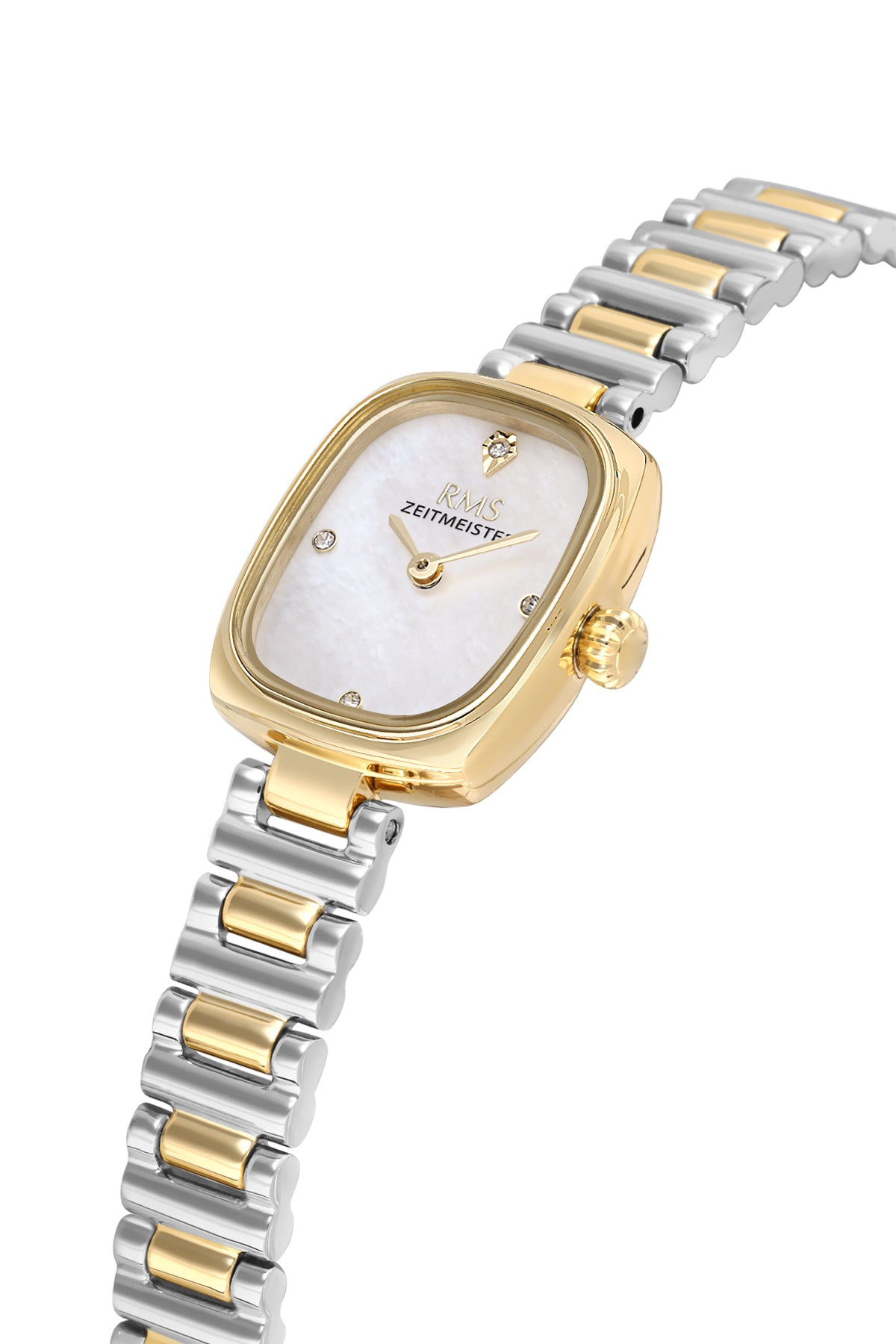 RMS Women's Silver Dial Gold & Silver Stainless Steel Watch - RMS.1.AG2189.40