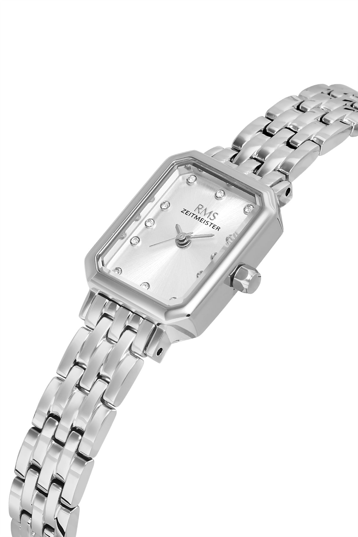 RMS Women's Silver Dial Silver Stainless Steel Watch - RMS.1.AG2229.10